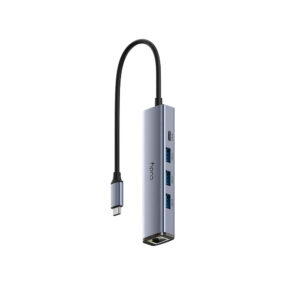 Cudy UH605 هاب متعدد المنافذ | إيثرنت جيجابت + 3× USB-A 3.2 | نقل بيانات بسرعة 5 Gbps