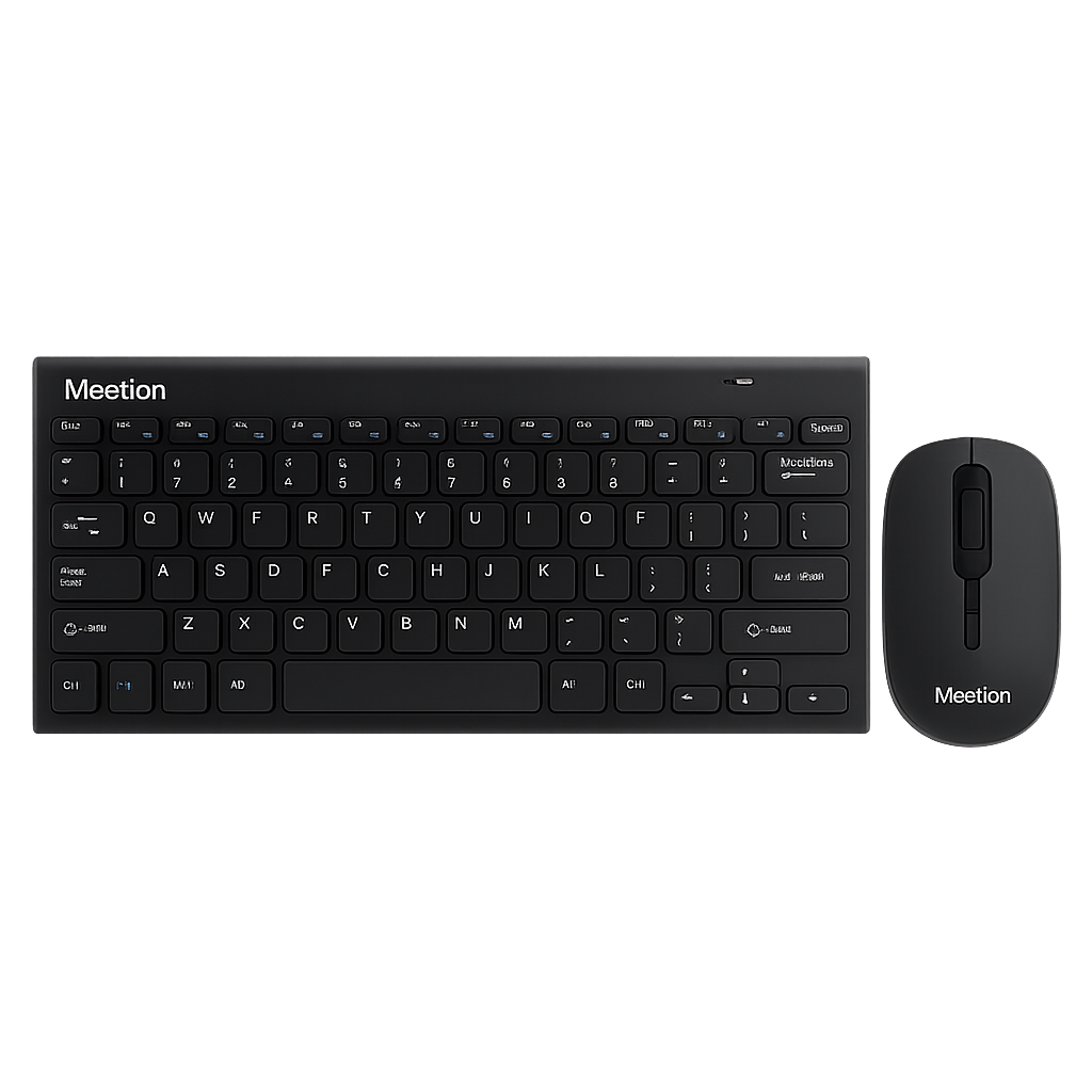 مجموعة كيبورد وماوس لاسلكي Meetion MINI4000 – 2.4GHz Wireless