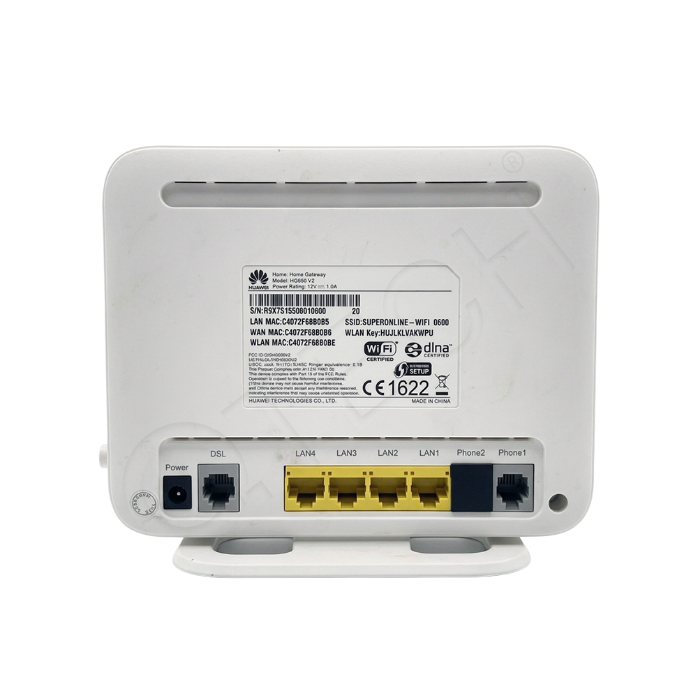 راوتر مستعمل منزلي Home Gateway HG658 V2 – WiFi + ADSL/VDSL - الصورة 2