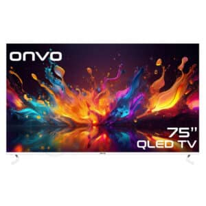 Onvo 75OVF9000UQ 75" – تلفزيون QLED ذكي 4K مع Google TV