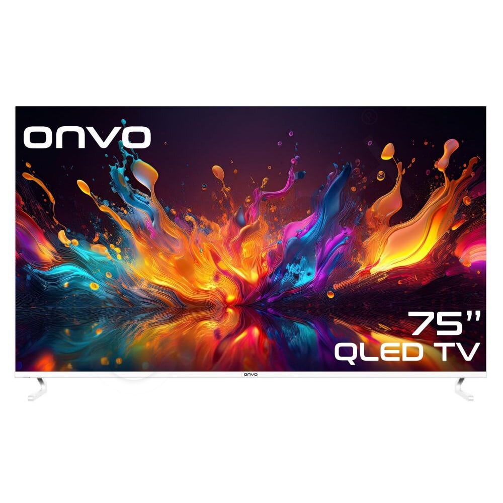Onvo 75OVF9000UQ 75" – تلفزيون QLED ذكي 4K مع Google TV