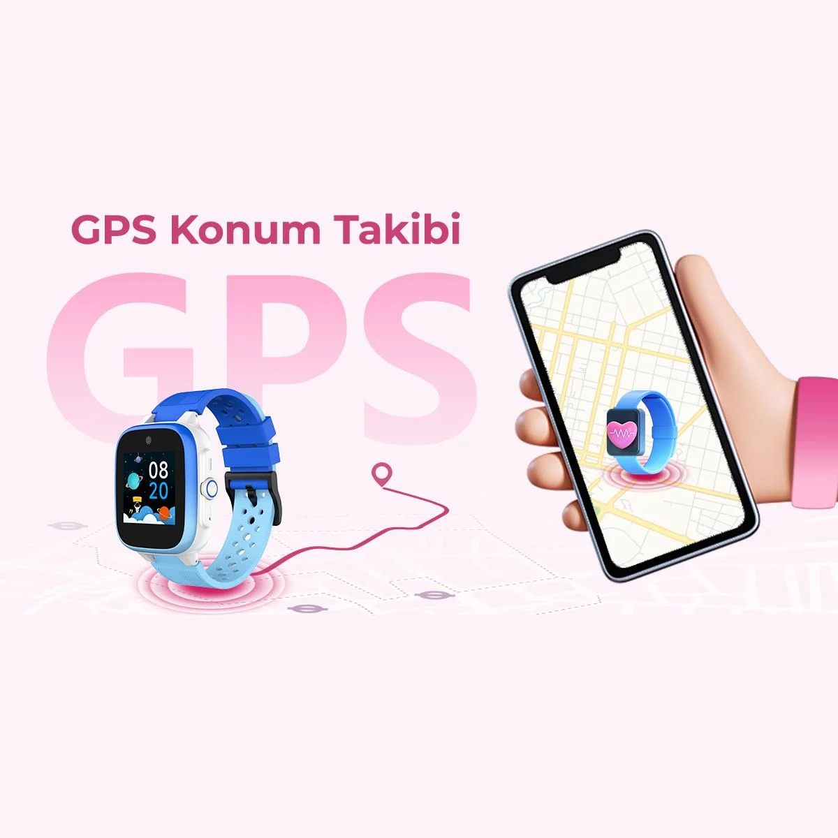 ساعة أطفال ذكية HAVIT KW12 4G Smart Kids Watch - الصورة 7