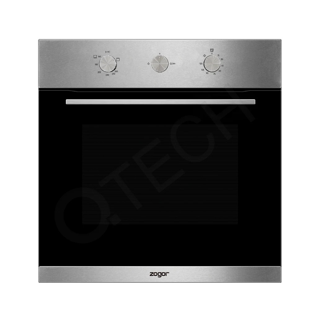 فرن غاز ZOGOR BGZ60X – سعة 65 لتر – ستانلس ستيل – Rotisserie