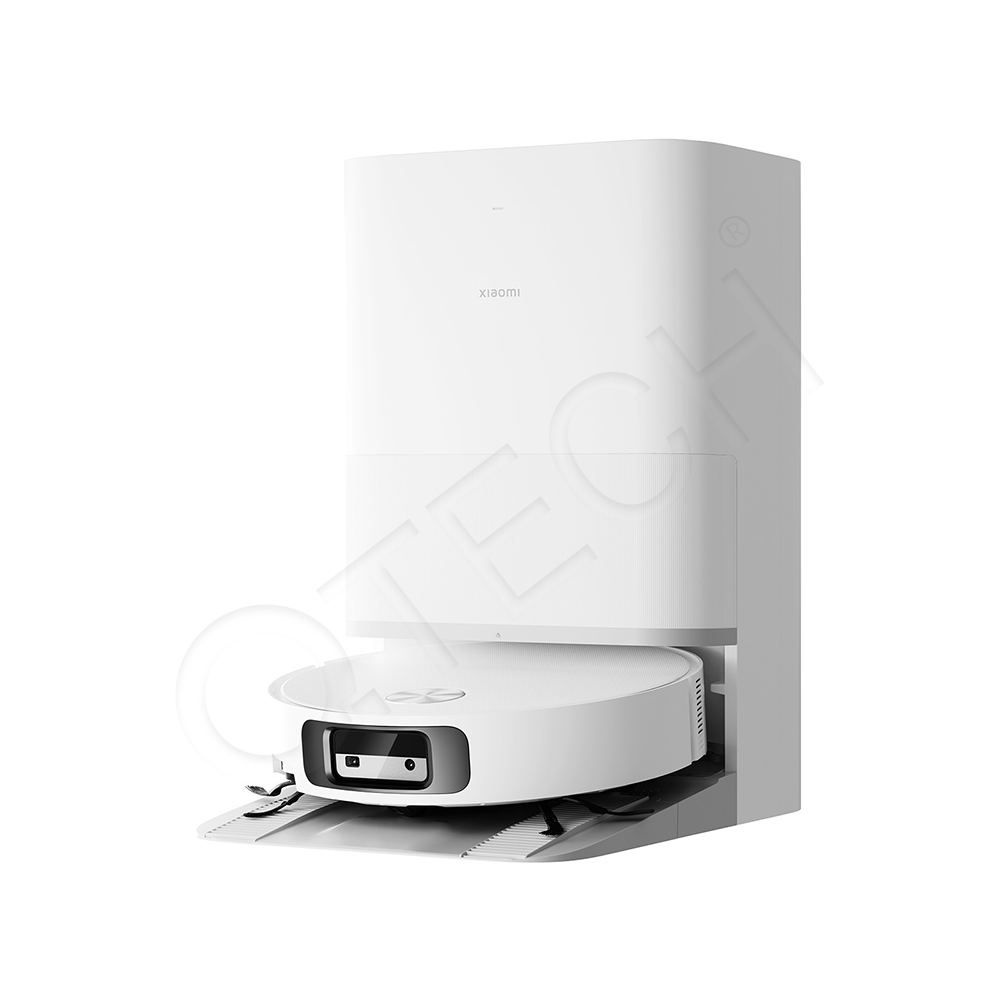 مكنسة روبوت شاومي Xiaomi Robot Vacuum 6 مع محطة Omni للتنظيف الذاتي وقوة شفط 30000 باسكال